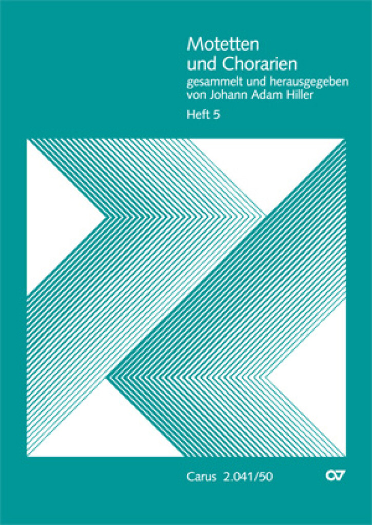 Motetten und Chorarien, Heft 5